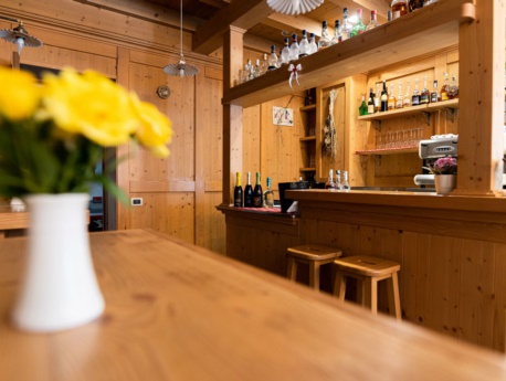 Bar dell'albergo Dolomiti di Claut 